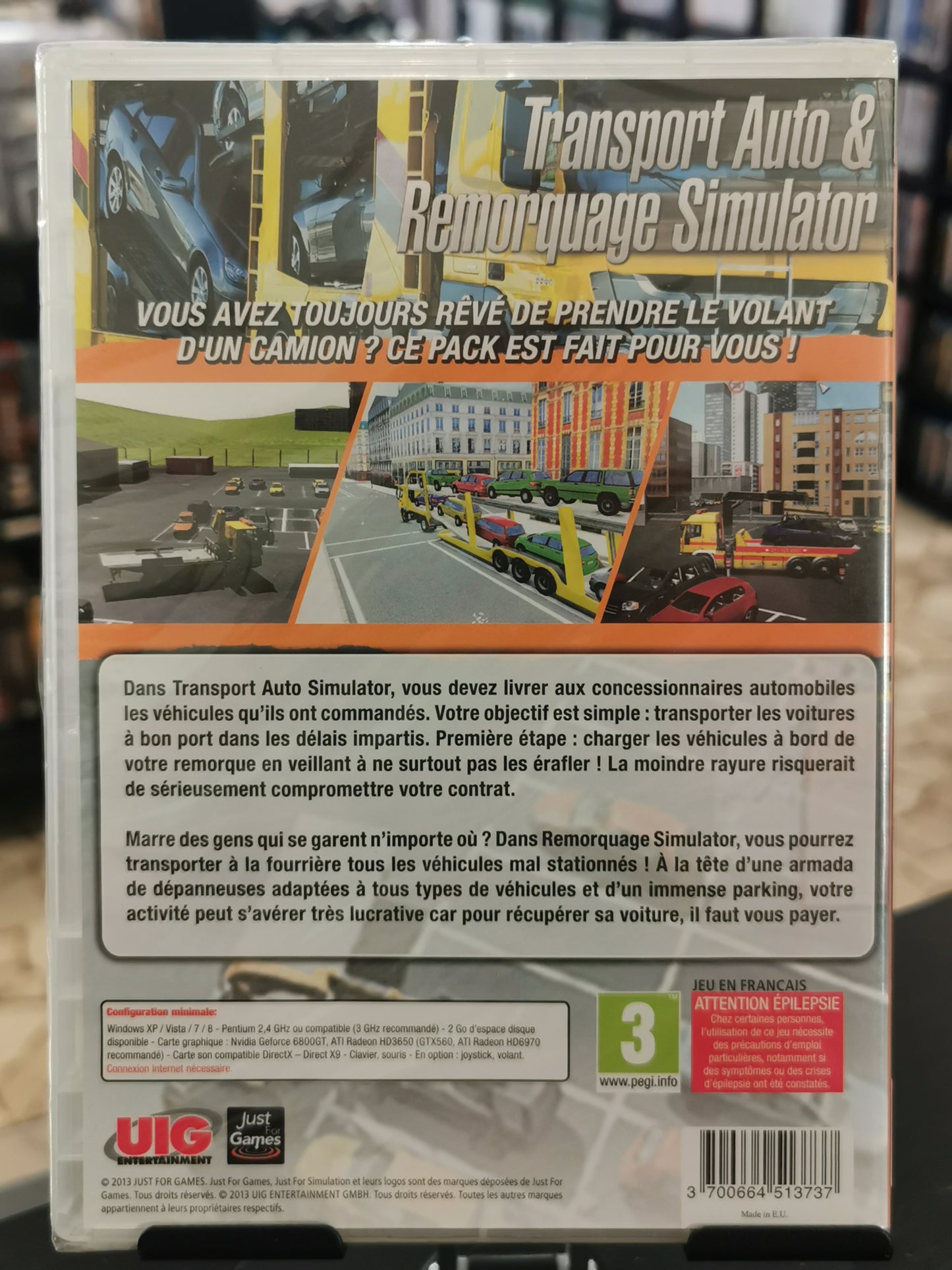 Transport Auto & Remorquage Simulator (PC) *Nuovo (FRA)