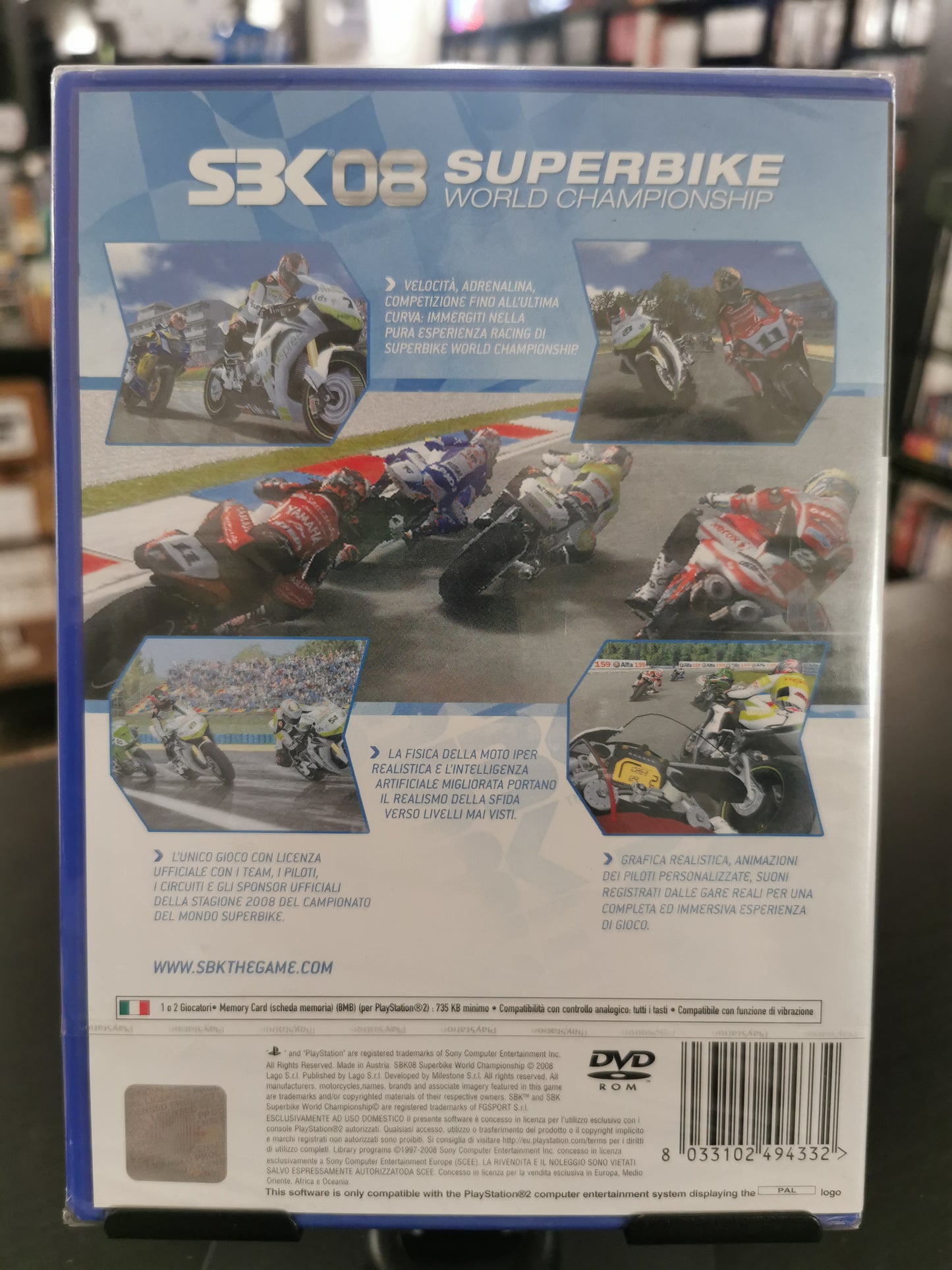 SBK 08 Superbike World Championship (PS2) *Nuovo