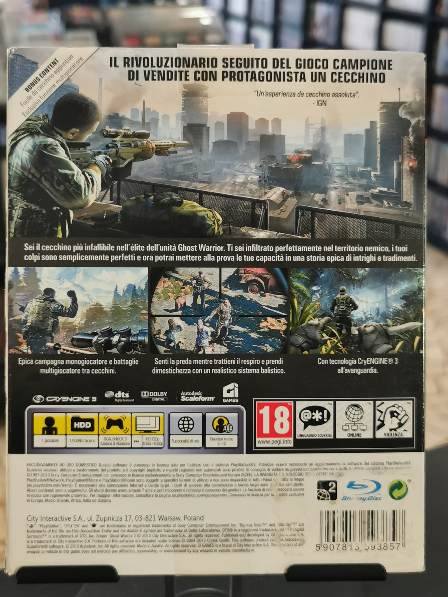 Sniper Ghost Warrior 2 (PS3)