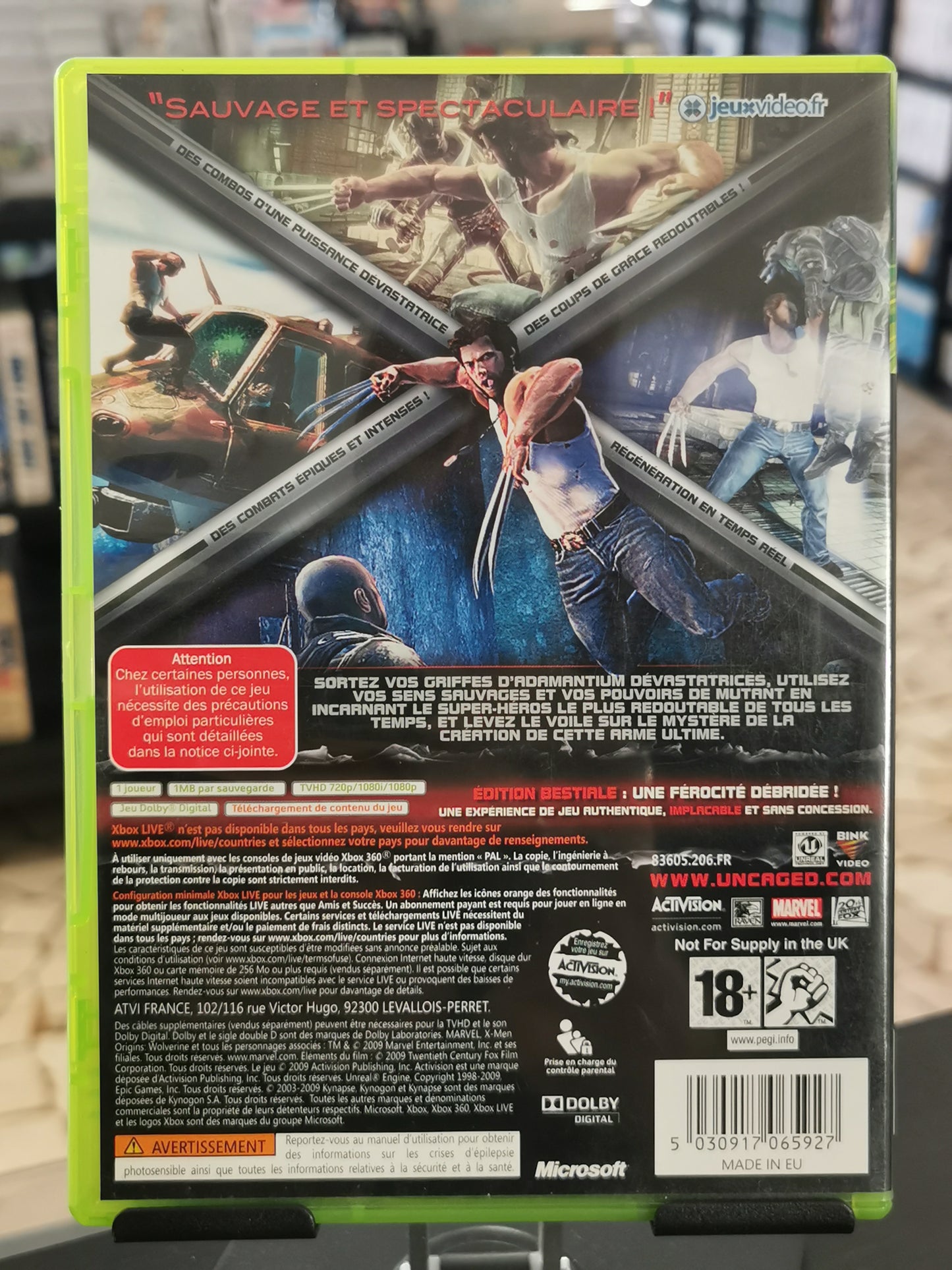 X-Men Origins: Wolverine – Edizione Bestiale (Xbox 360)