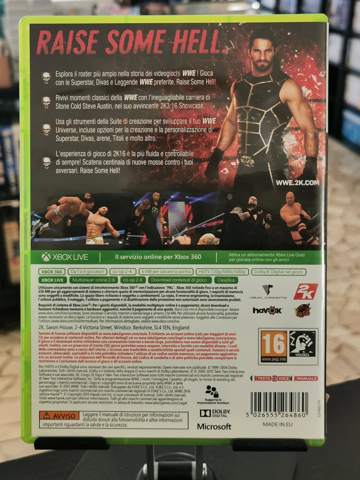 WWE 2K16 (Xbox 360)