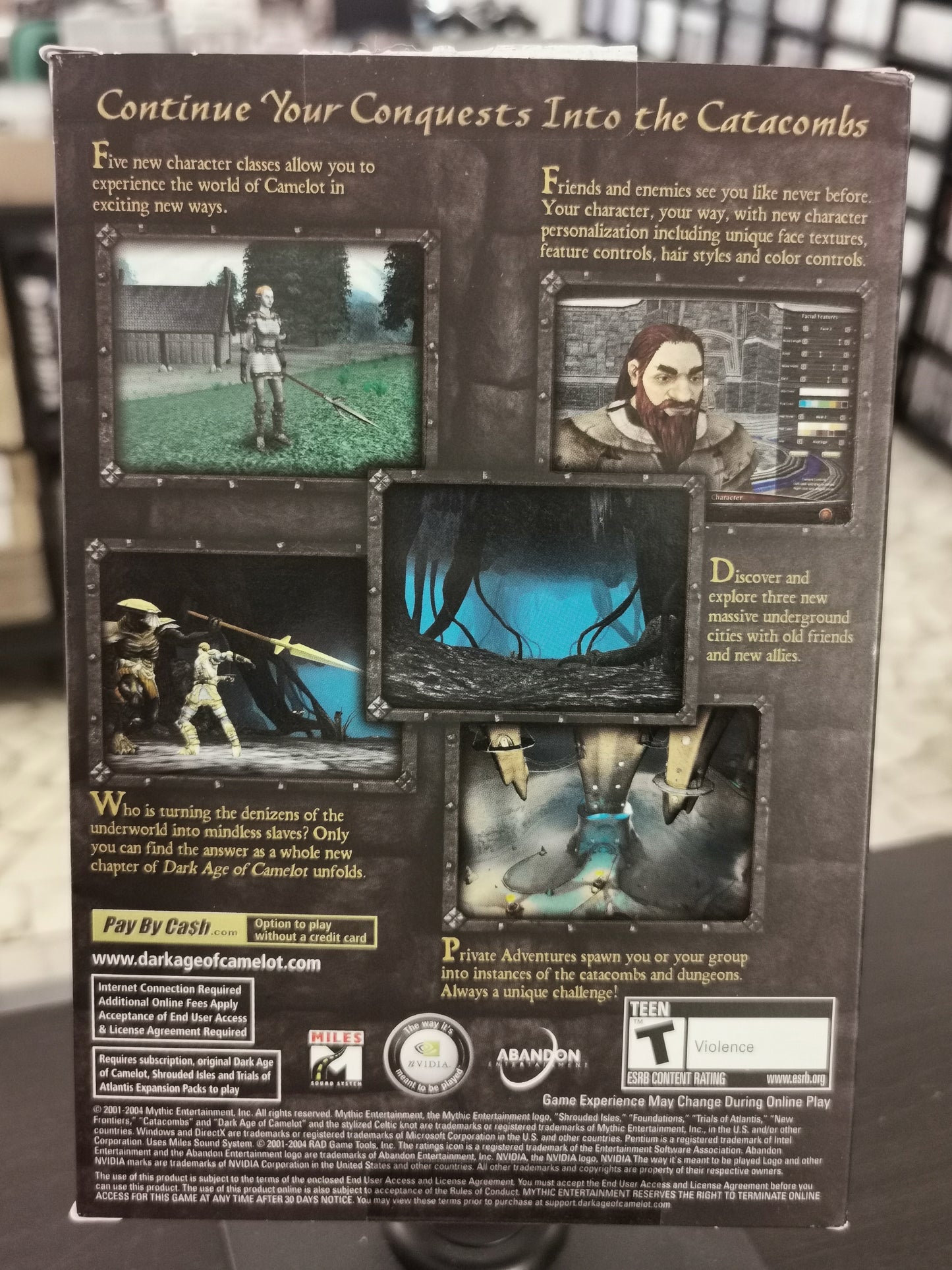 Dark Age of Camelot: Catacombs (PC) – Expansion Pack Big Box