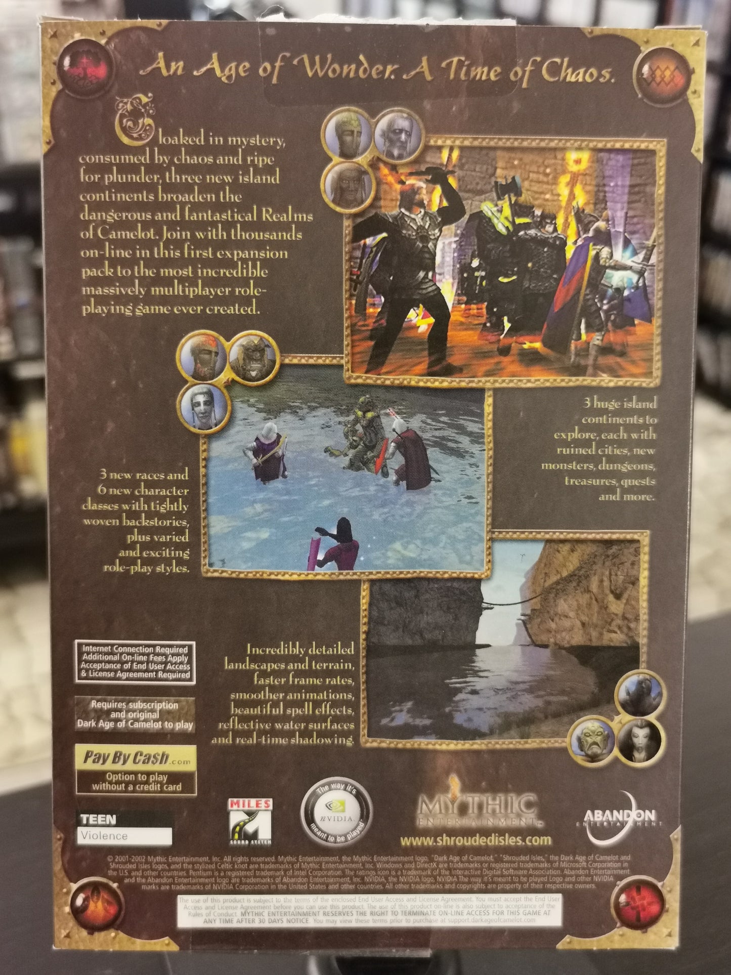 Dark Age of Camelot: Shrouded Isles (PC) – Expansion Pack Big Box