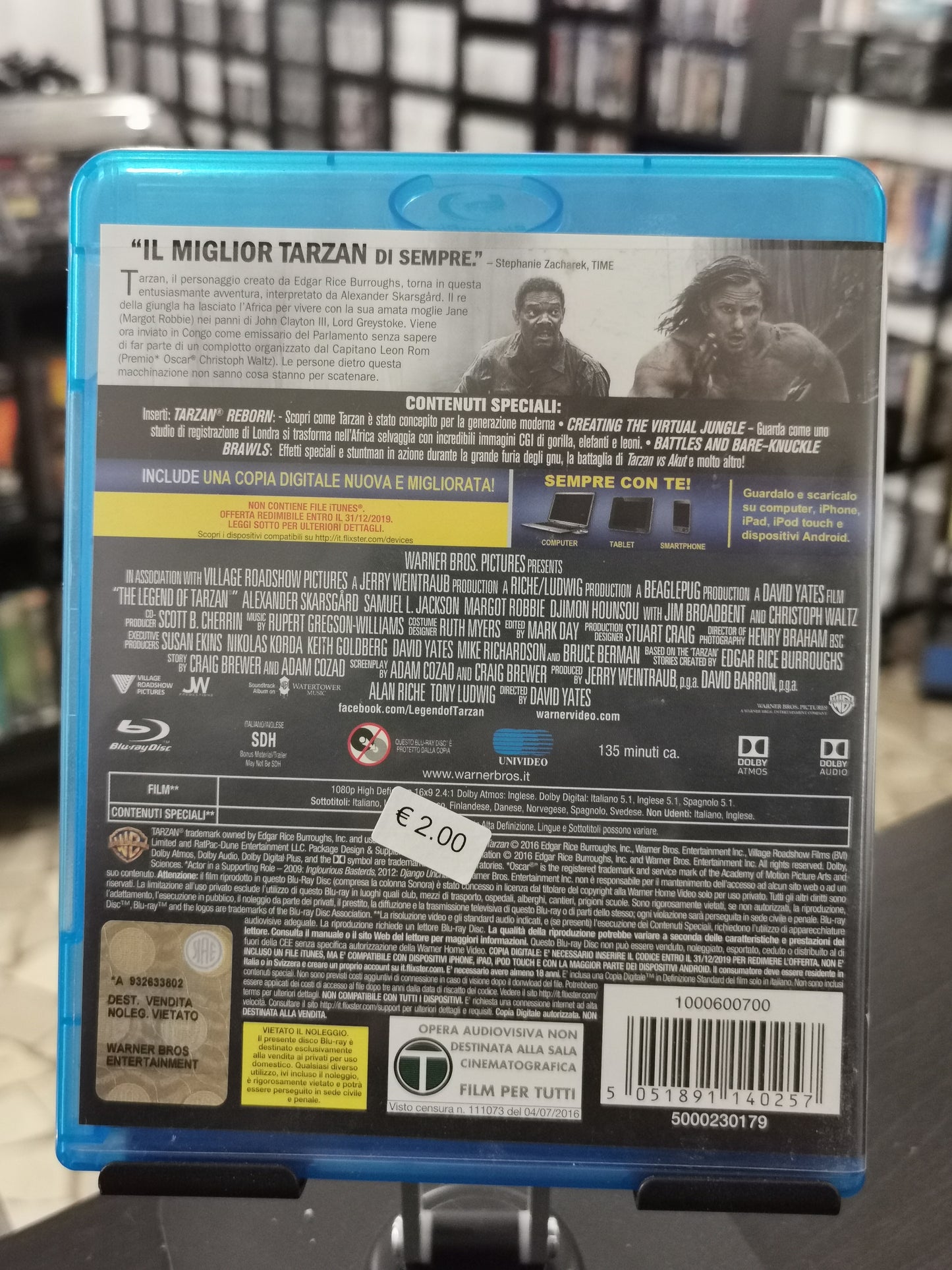 The Legend of Tarzan (Blu-ray)