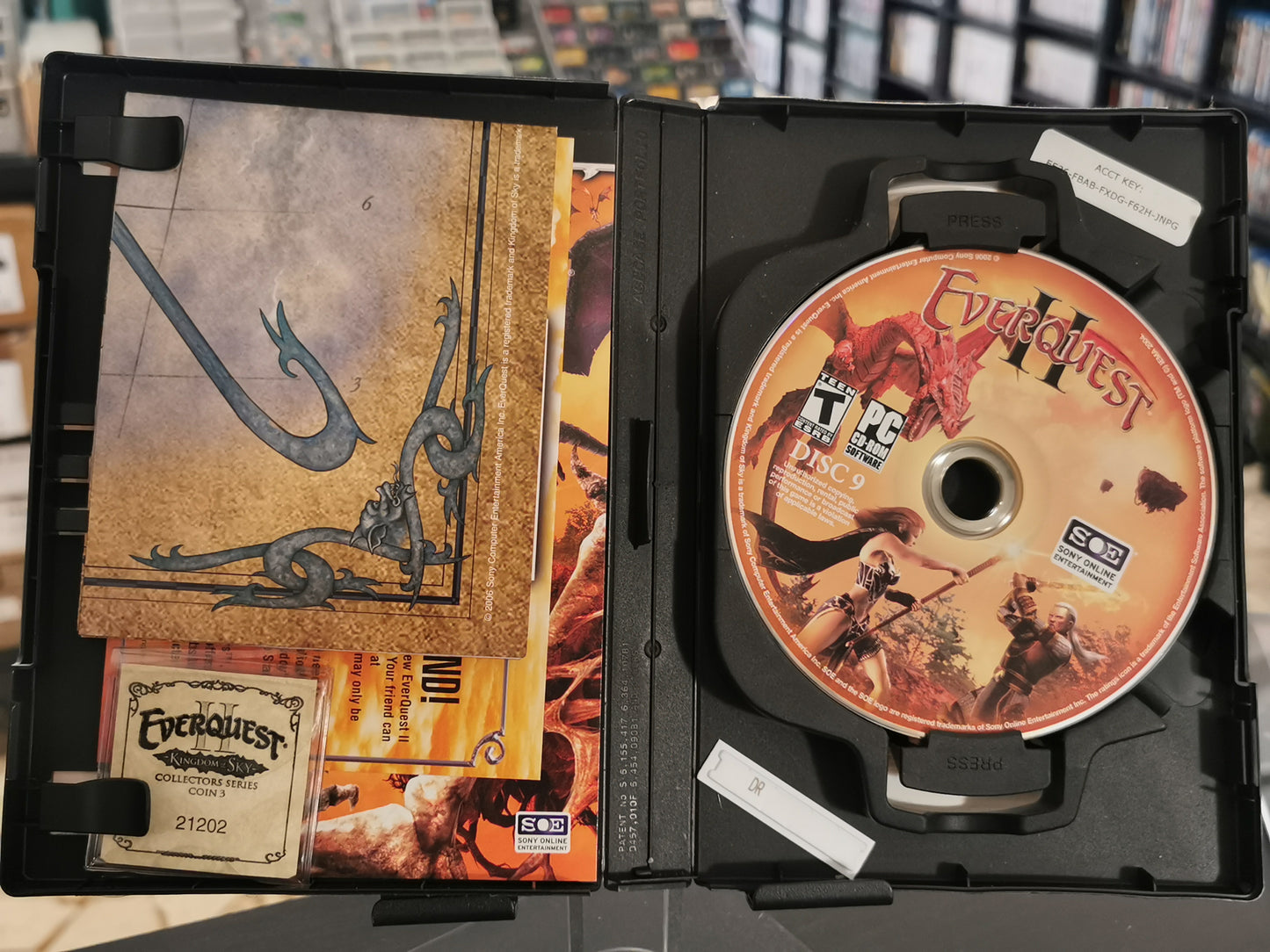 EverQuest II: Kingom Of Sky (PC) Collector’s Series Coin
