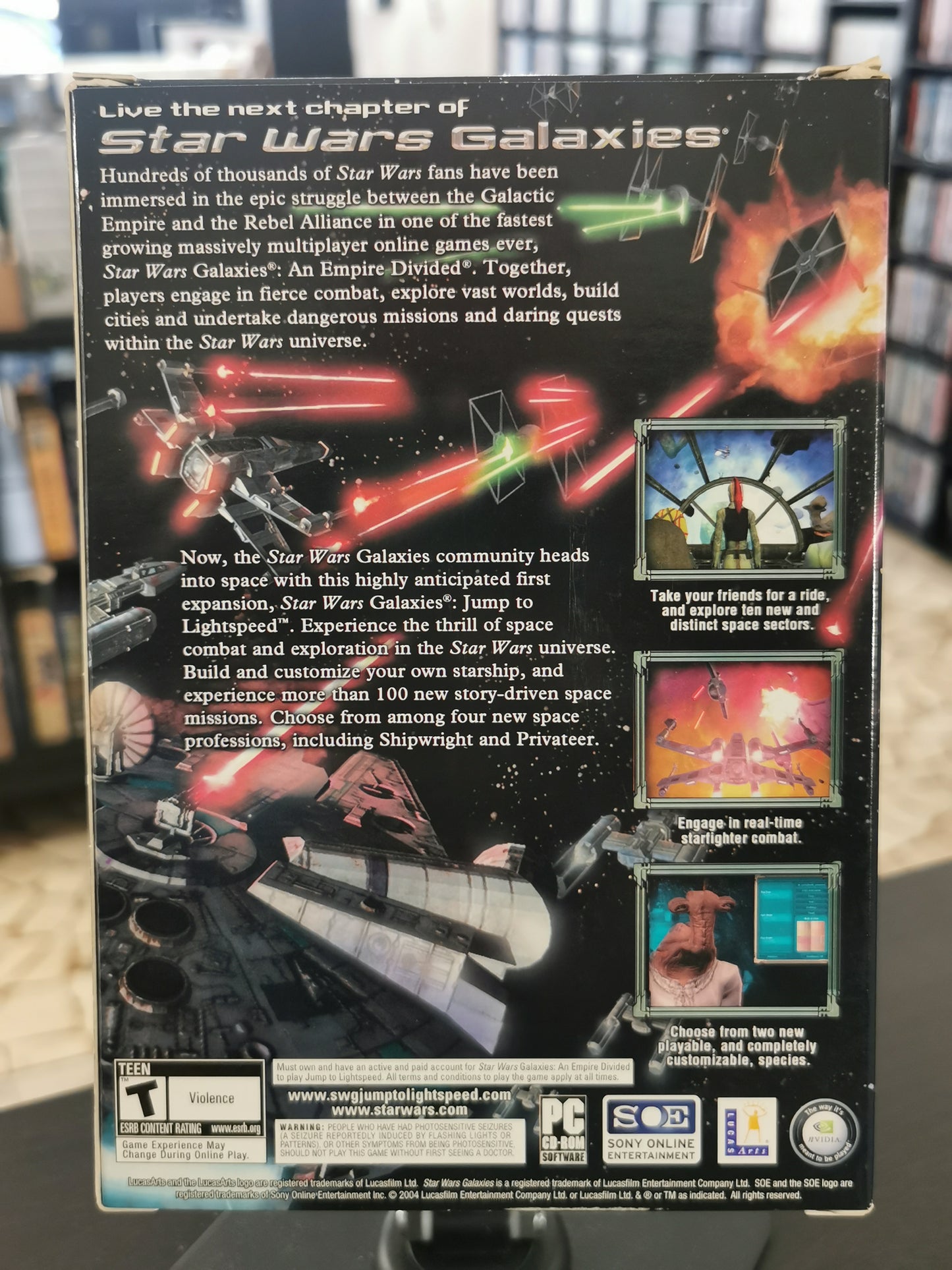 Star Wars Galaxies: Jump to Lightspeed – Expansion One (PC)