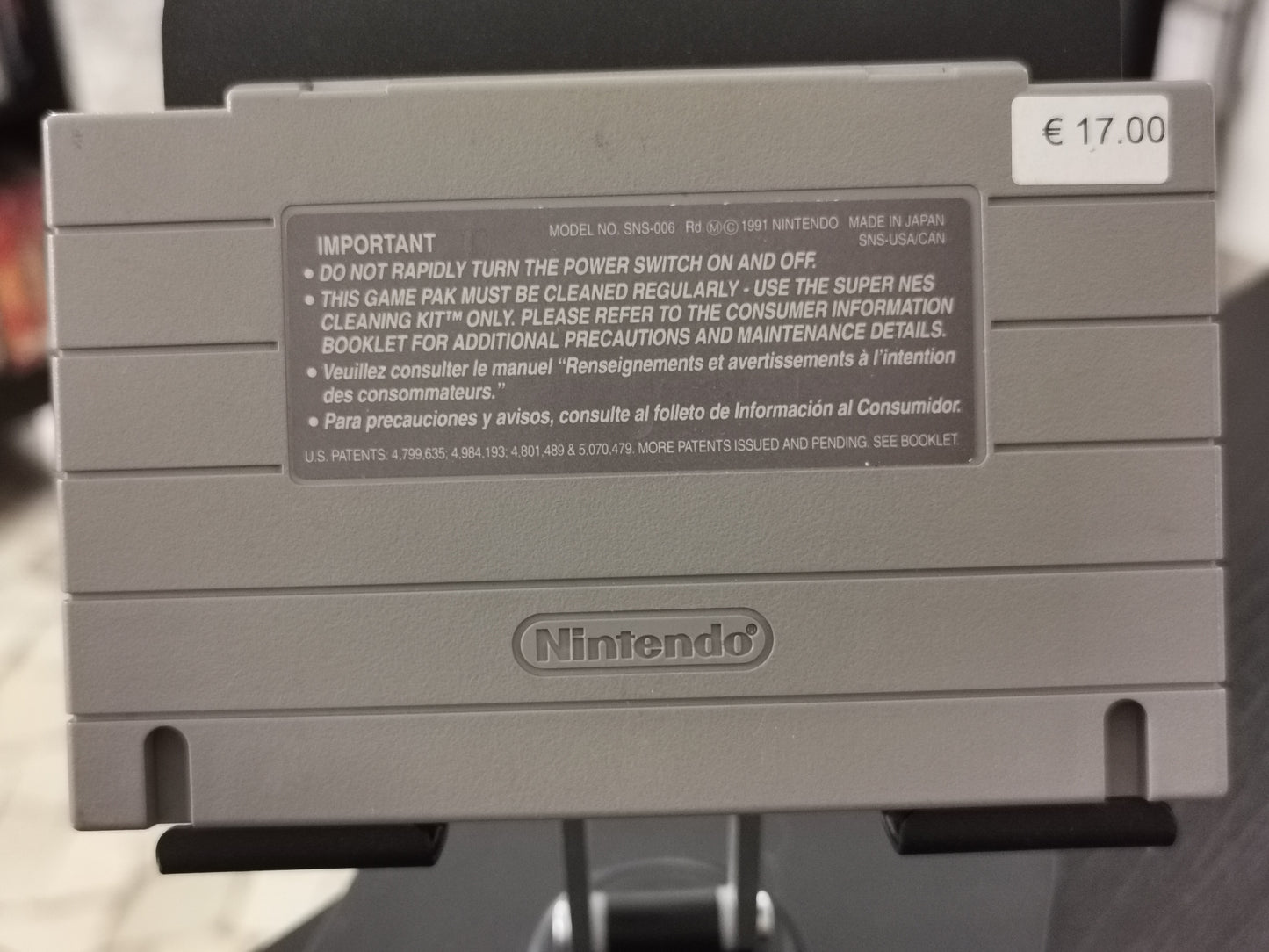 Street Fighter II (SNES) – Versione USA