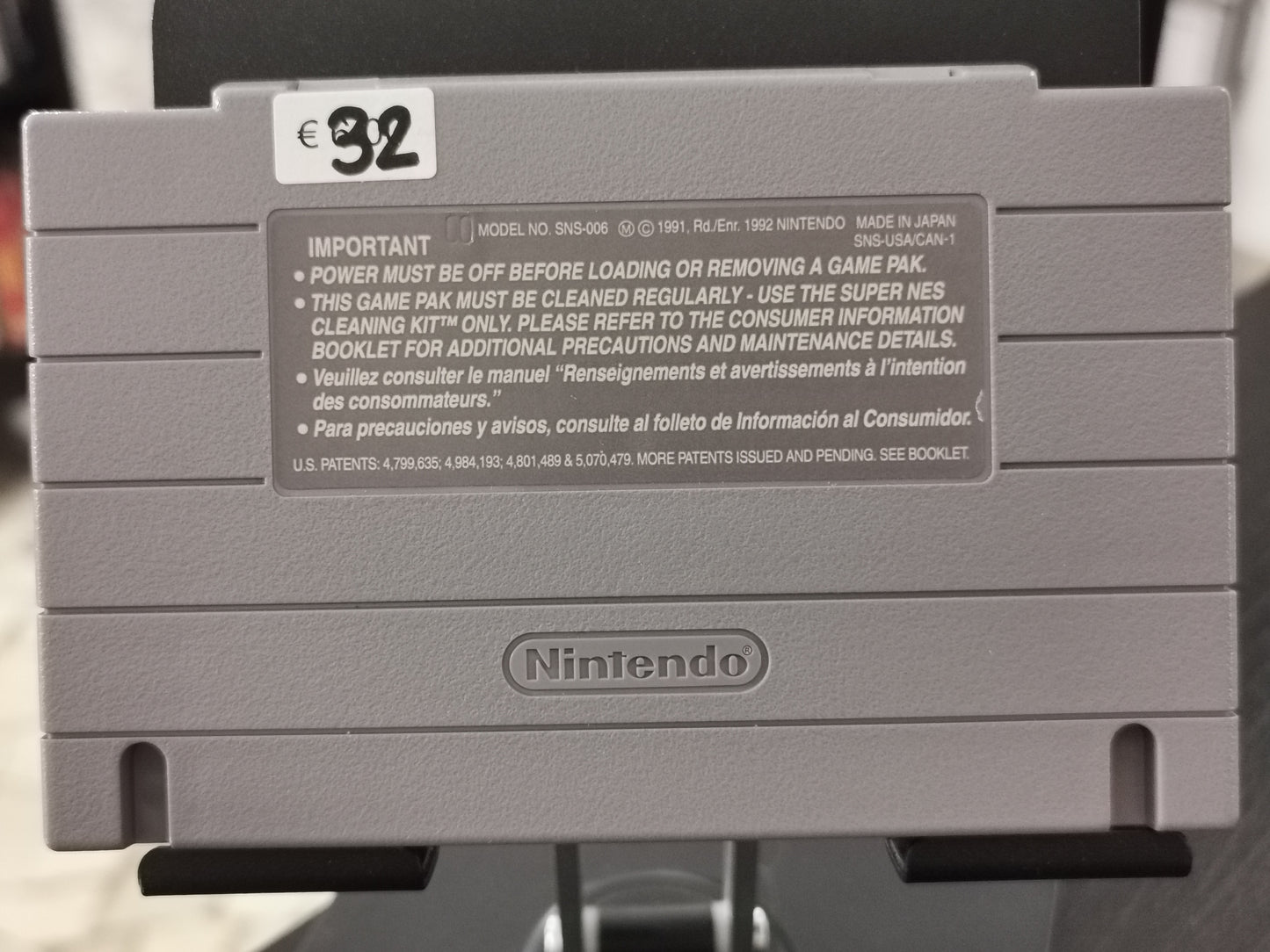 Earthworm Jim (SNES) – Versione USA (NTSC)
