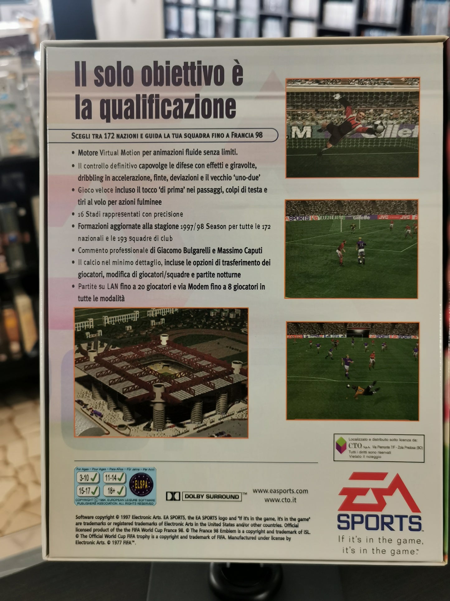 FIFA 98 Road to World Cup (PC) – Big Box