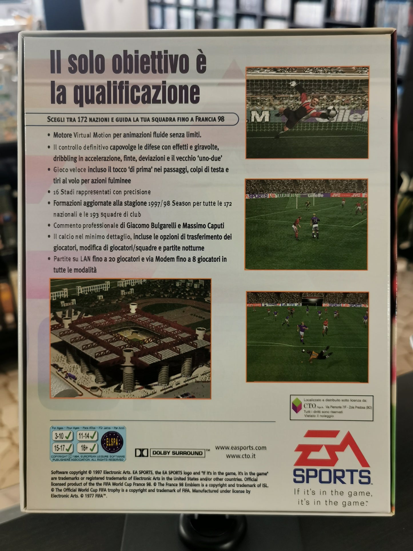 FIFA 98 Road to World Cup (PC) – Big Box