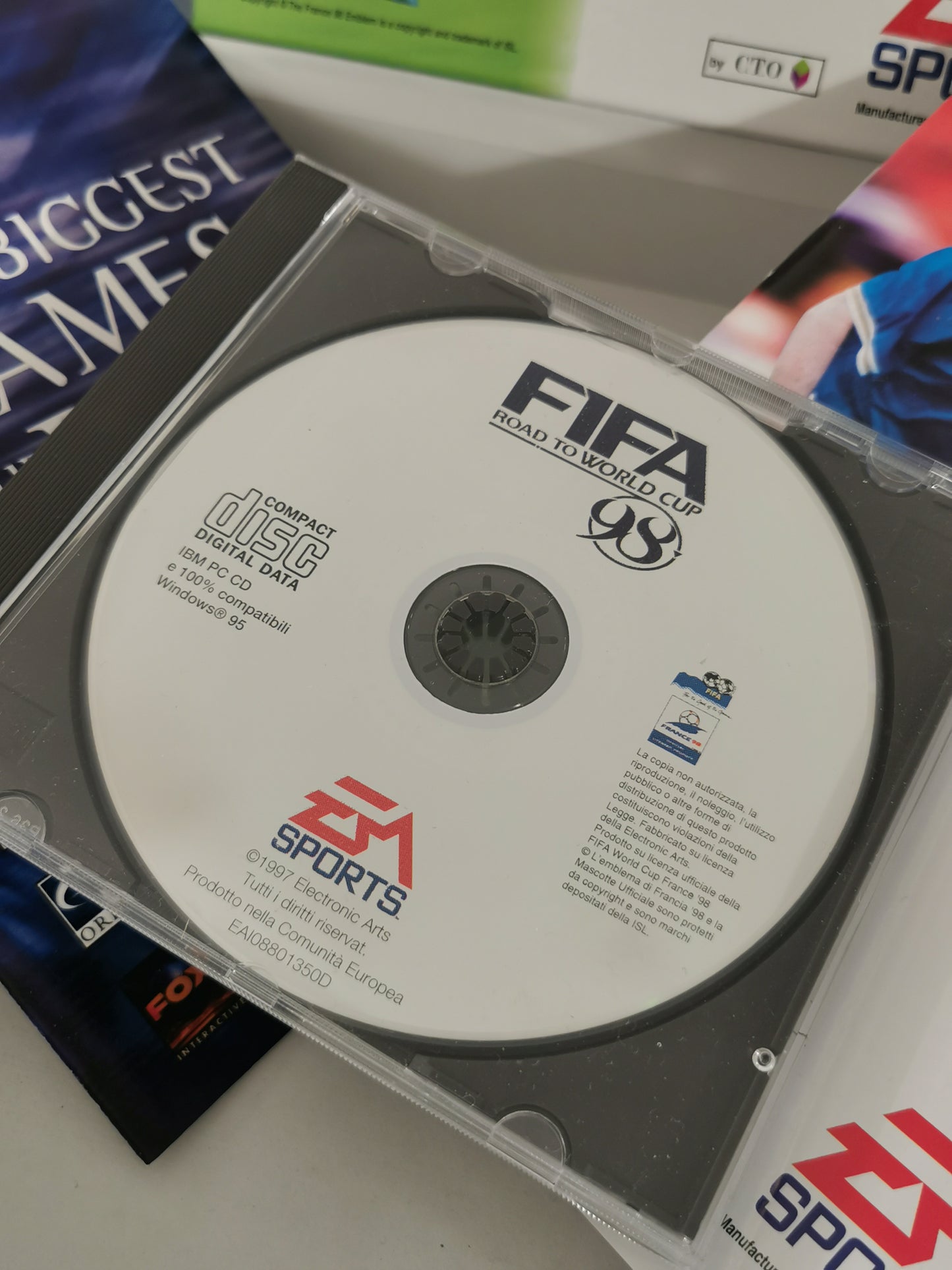 FIFA 98 Road to World Cup (PC) – Big Box
