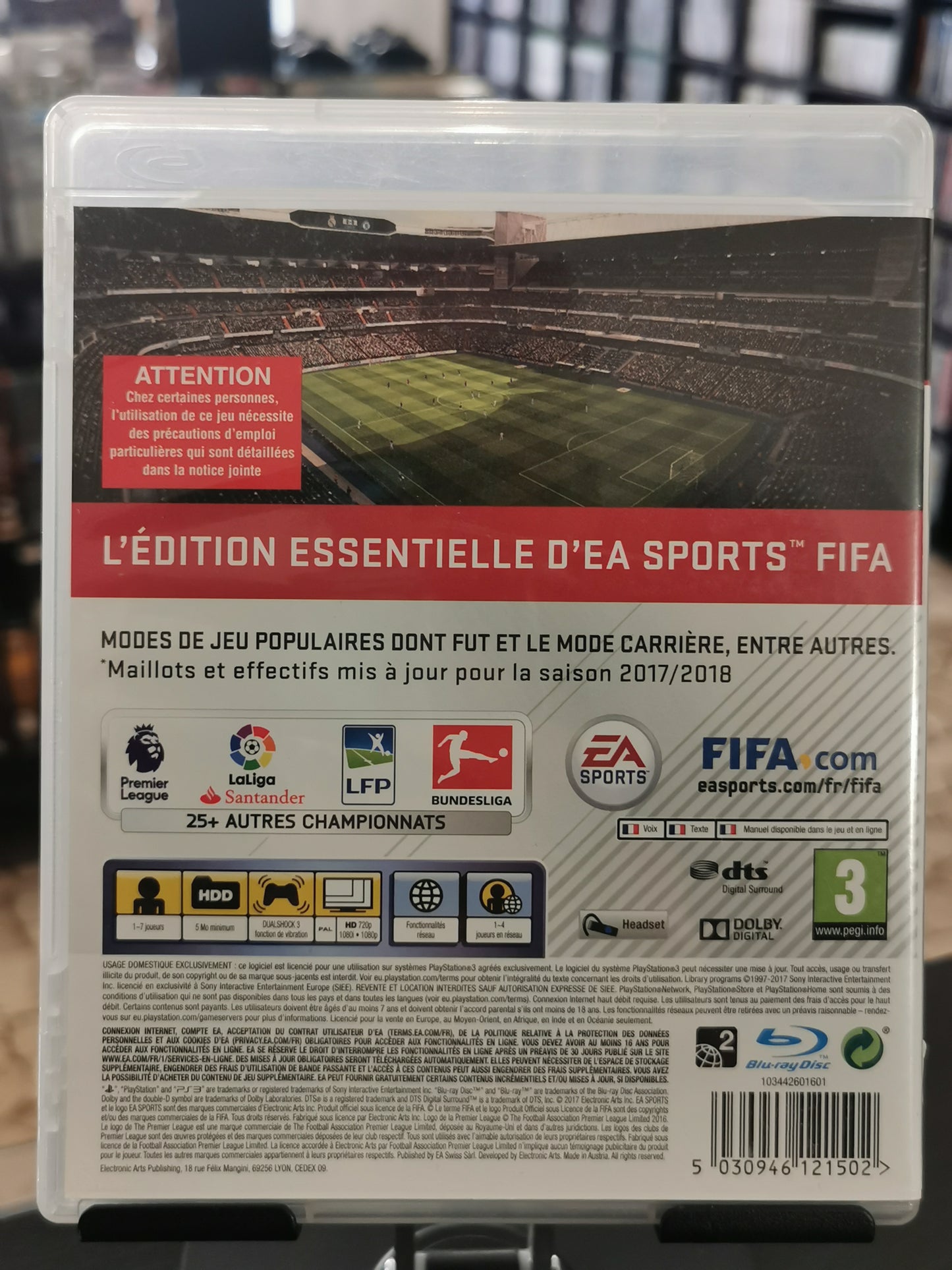 FIFA 18 (PS3) – Edition Essentielle