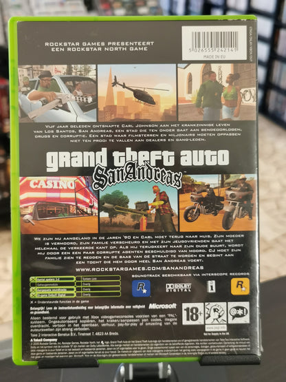 Grand Theft Auto: San Andreas (XBOX) – Senza manuale
