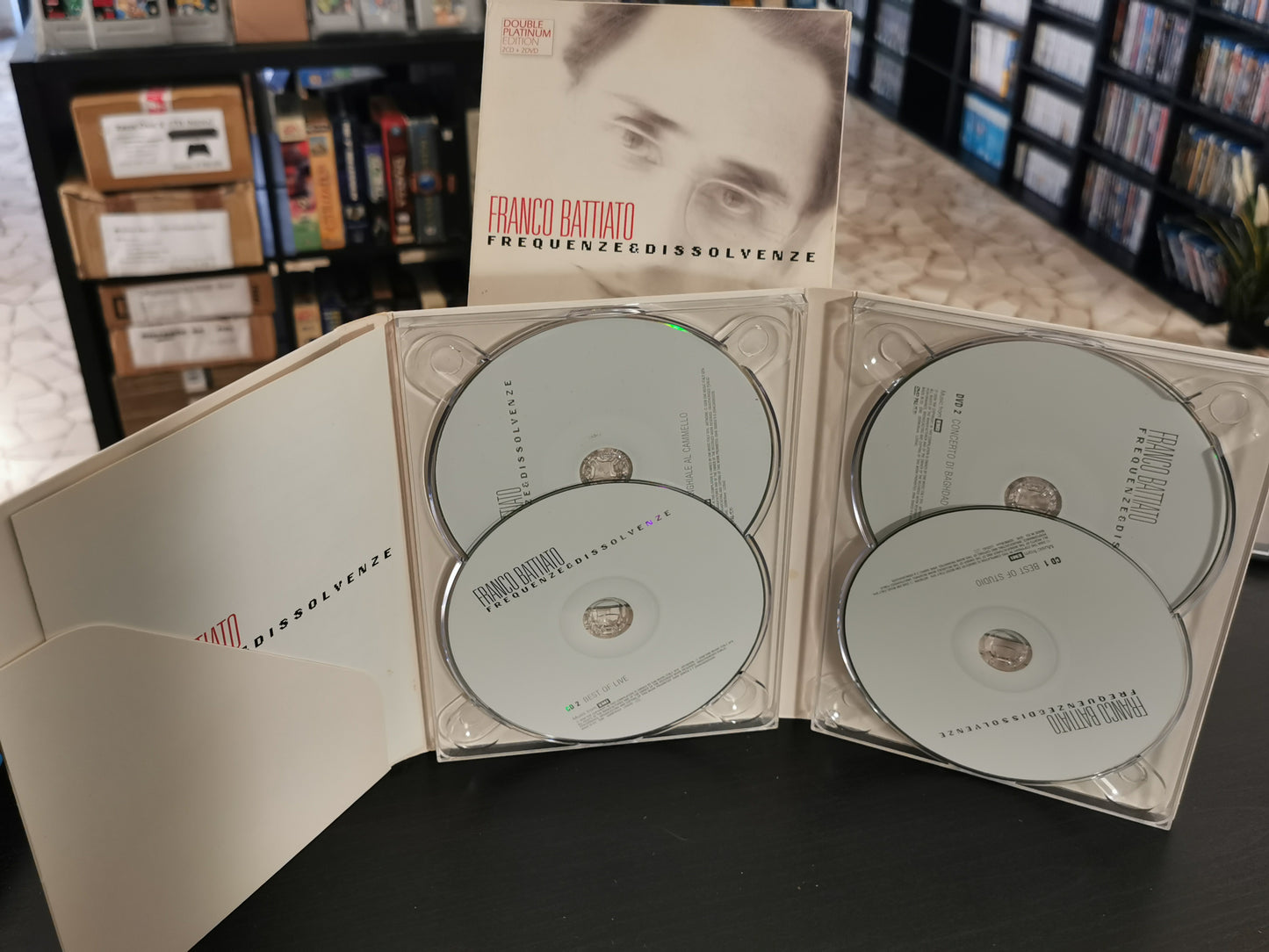 Franco Battiato – Frequenze & Dissolvenze (2CD + 2DVD) – Double Platinum Edition