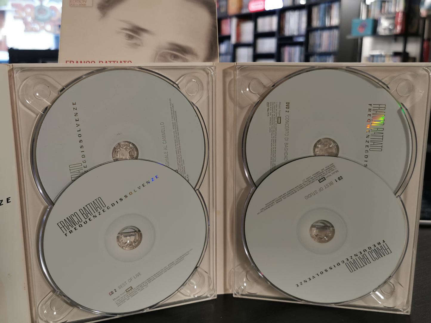 Franco Battiato – Frequenze & Dissolvenze (2CD + 2DVD) – Double Platinum Edition
