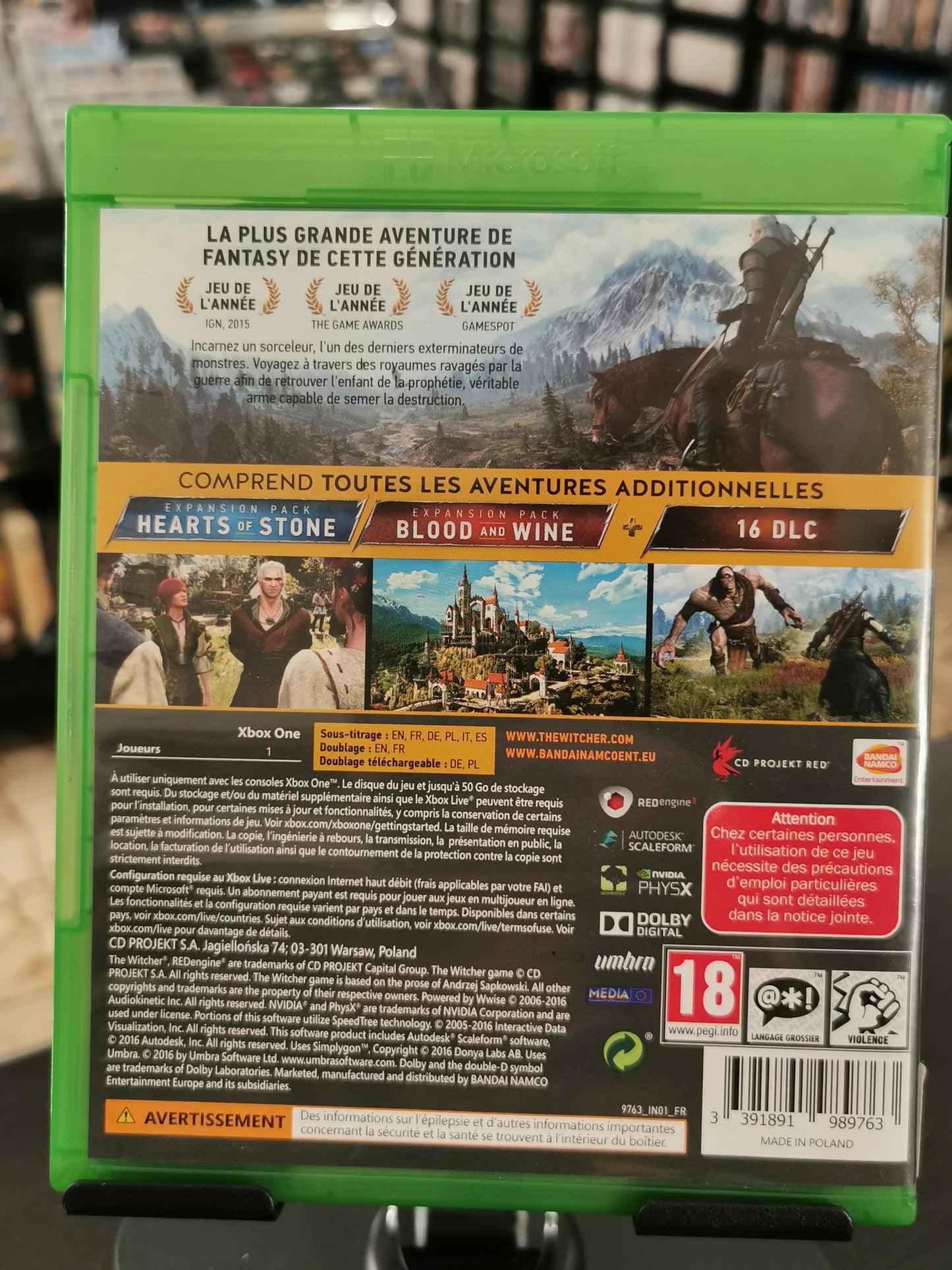 The Witcher 3: Wild Hunt – Game of the Year Edition (Xbox One)