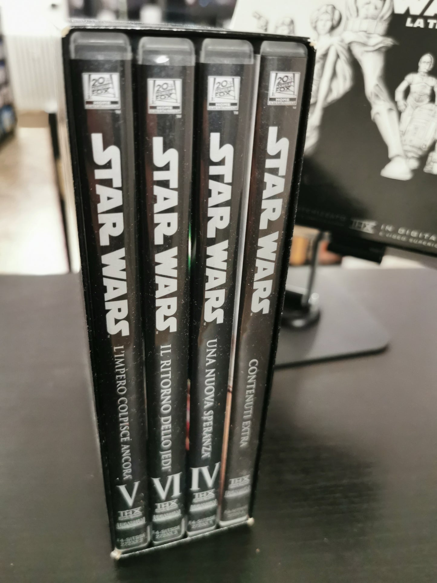 Star Wars – La Trilogia (DVD) Box 4 Dischi
