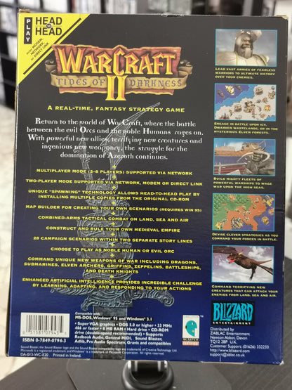 Warcraft II: Tides of Darkness (PC) Big Box