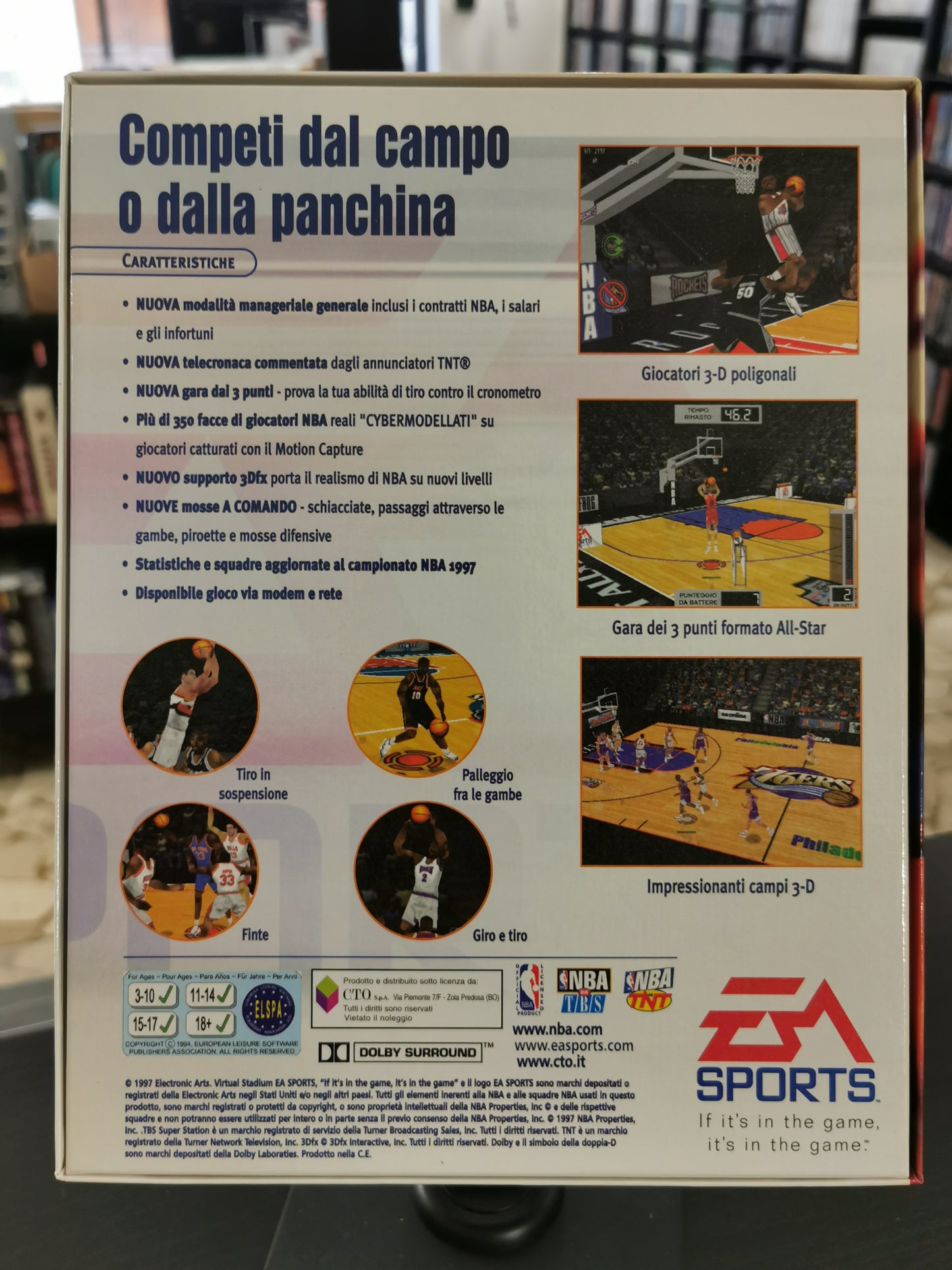 NBA Live 98 (PC) Big Box
