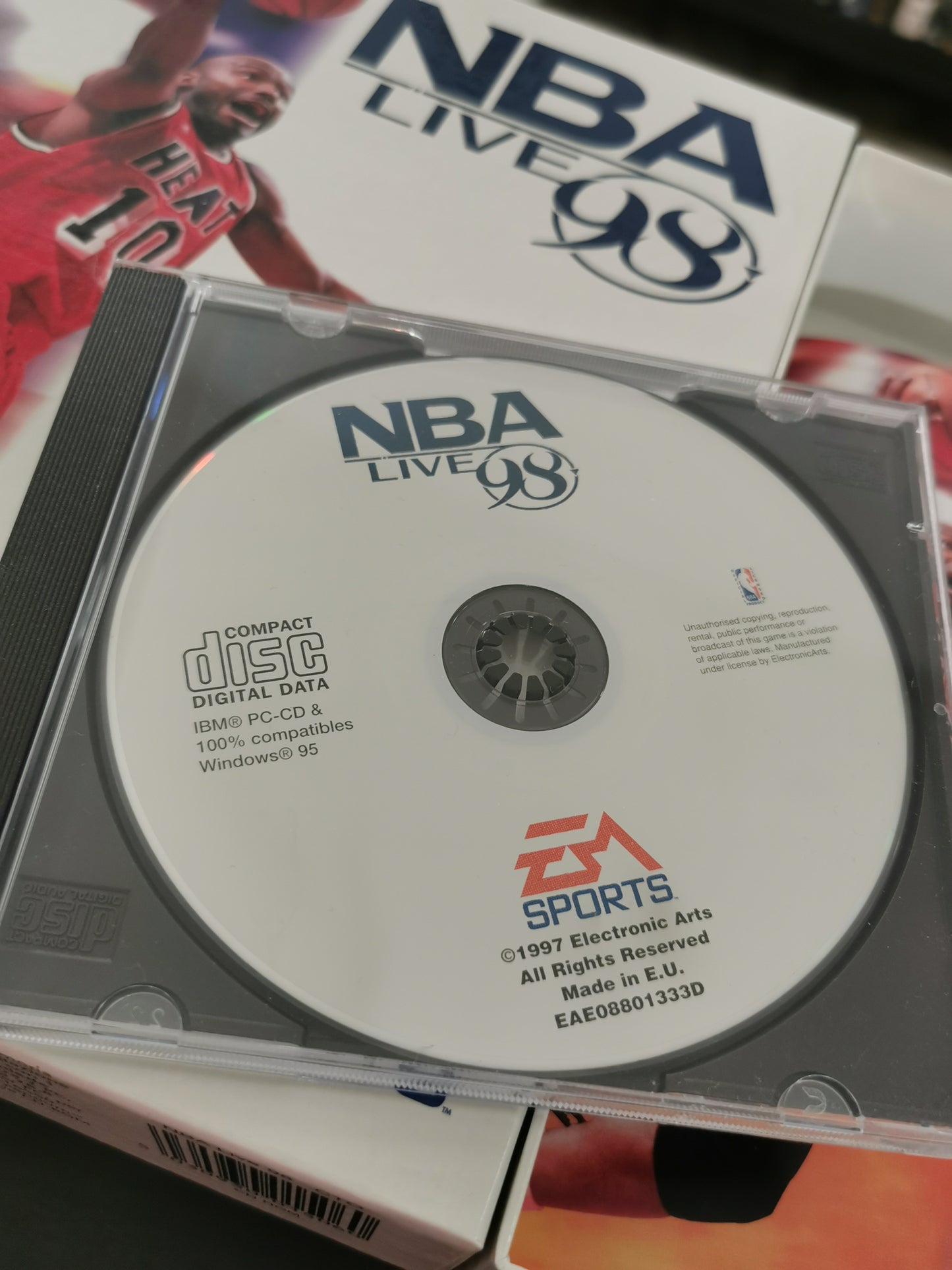 NBA Live 98 (PC) Big Box