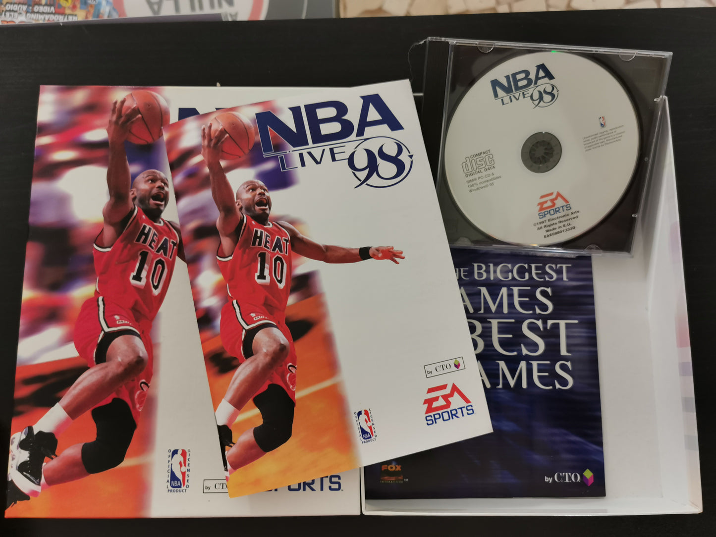 NBA Live 98 (PC) Big Box