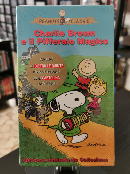 Charlie Brown e il Pifferaio Magico (VHS) *Nuovo e Sigillato