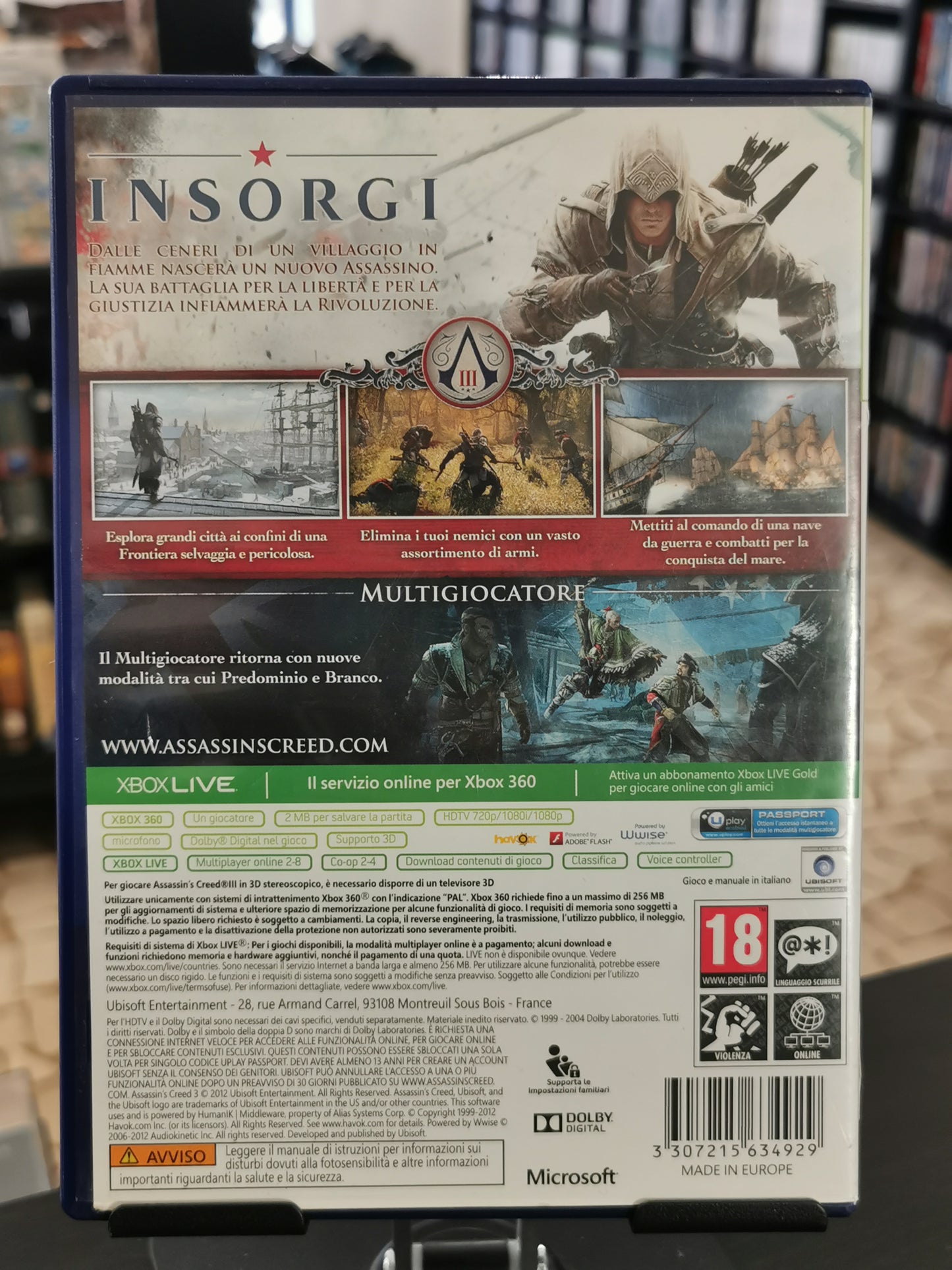 Assassin’s Creed III (Xbox 360)