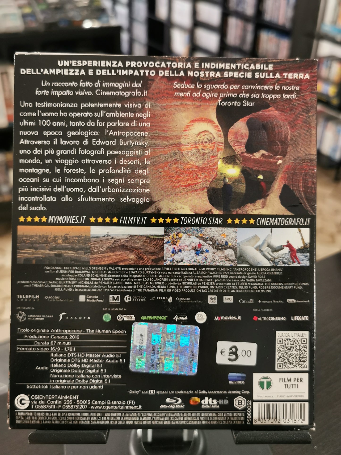 Antropocene – L’epoca umana (Blu-ray)