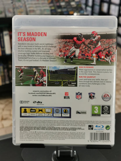 Madden NFL 15 (PS3) No manuale