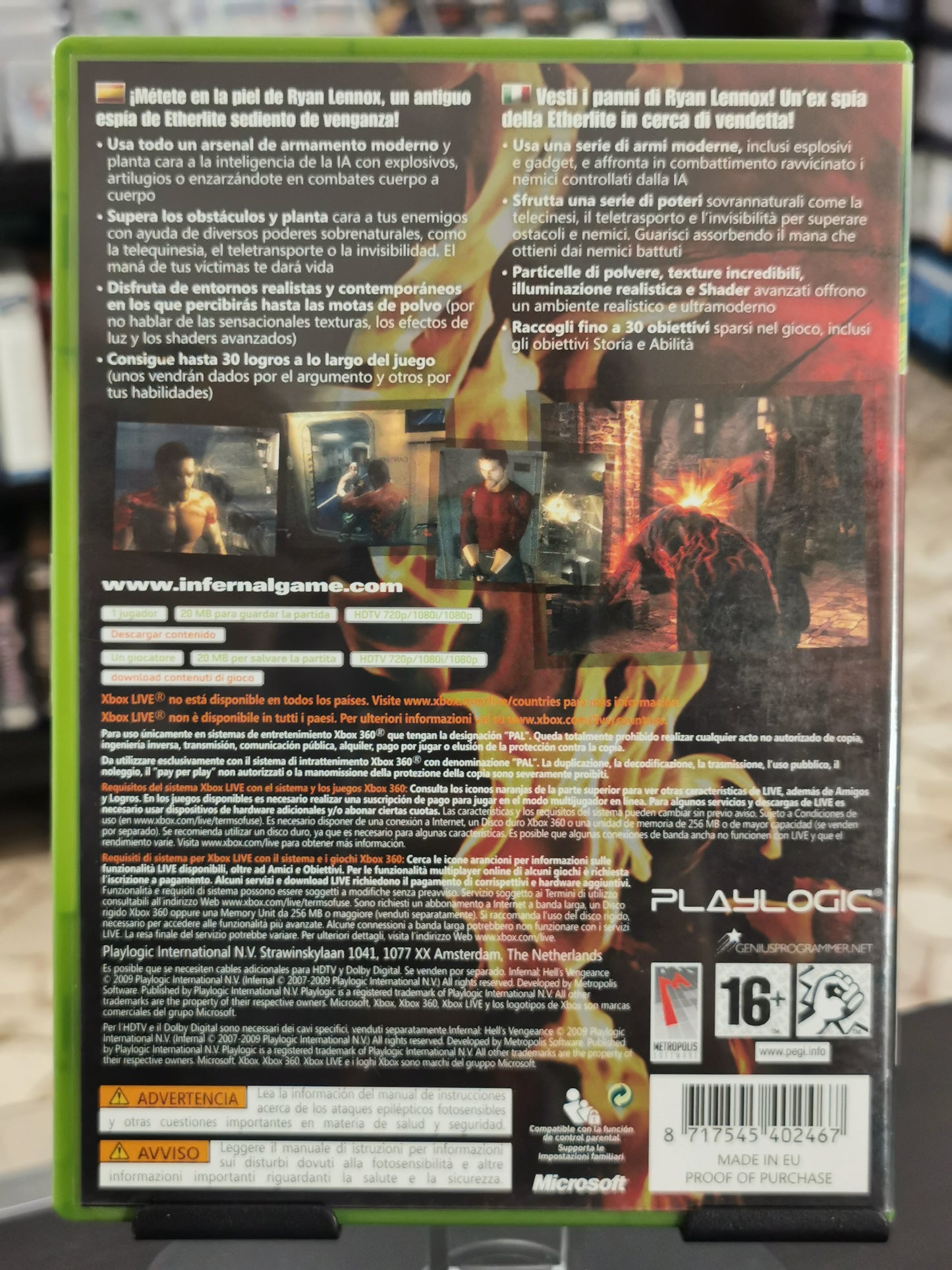 Infernal Hell's Vengeance (Xbox 360)
