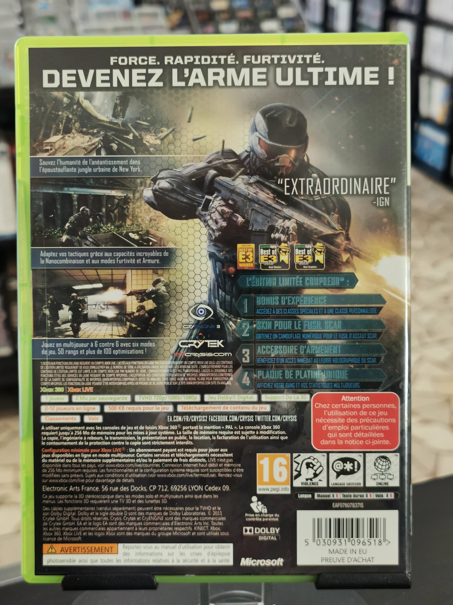 Crysis 2 Limited Edition (Xbox 360)