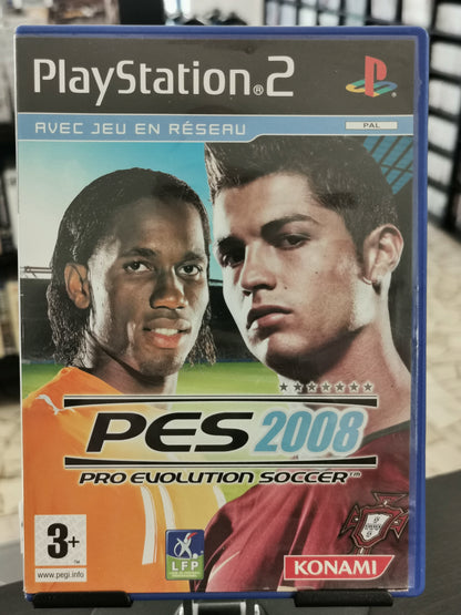 PES 2008: Pro Evolution Soccer (PS2) - Ed. Francia
