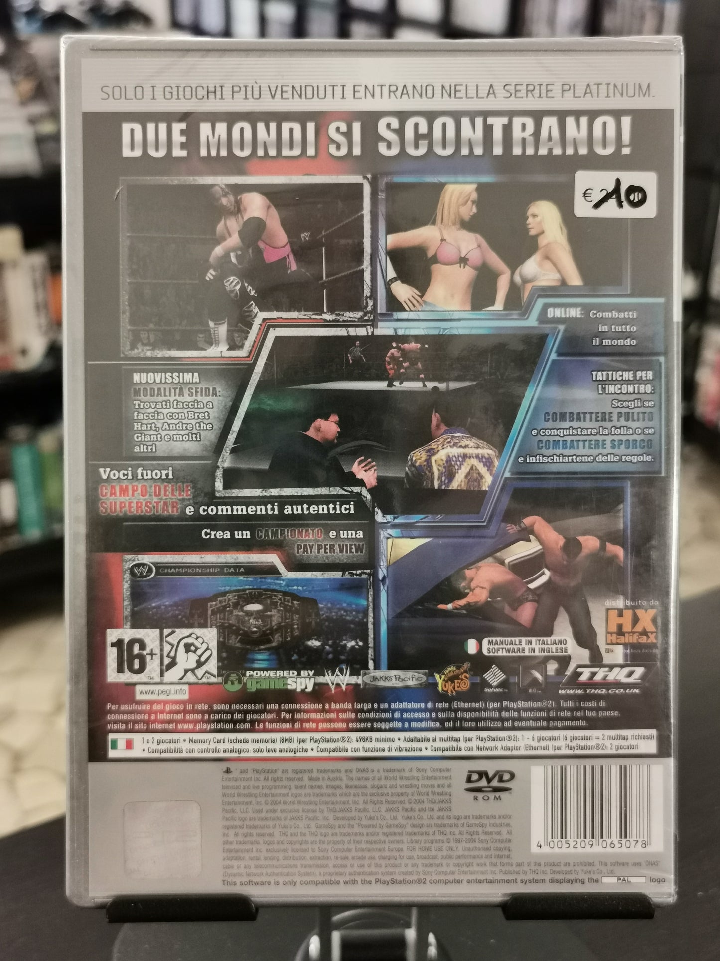 SmackDown! vs Raw (PS2) - Platinum *Nuovo