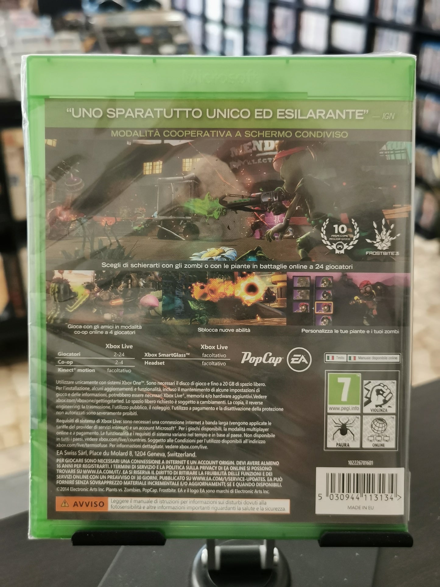 Plants vs Zombies: Garden Warfare (Xbox One) *Nuovo