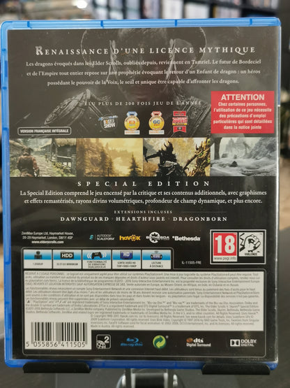 The Elder Scrolls V: Skyrim Special Edition (PS4), completo di mappa