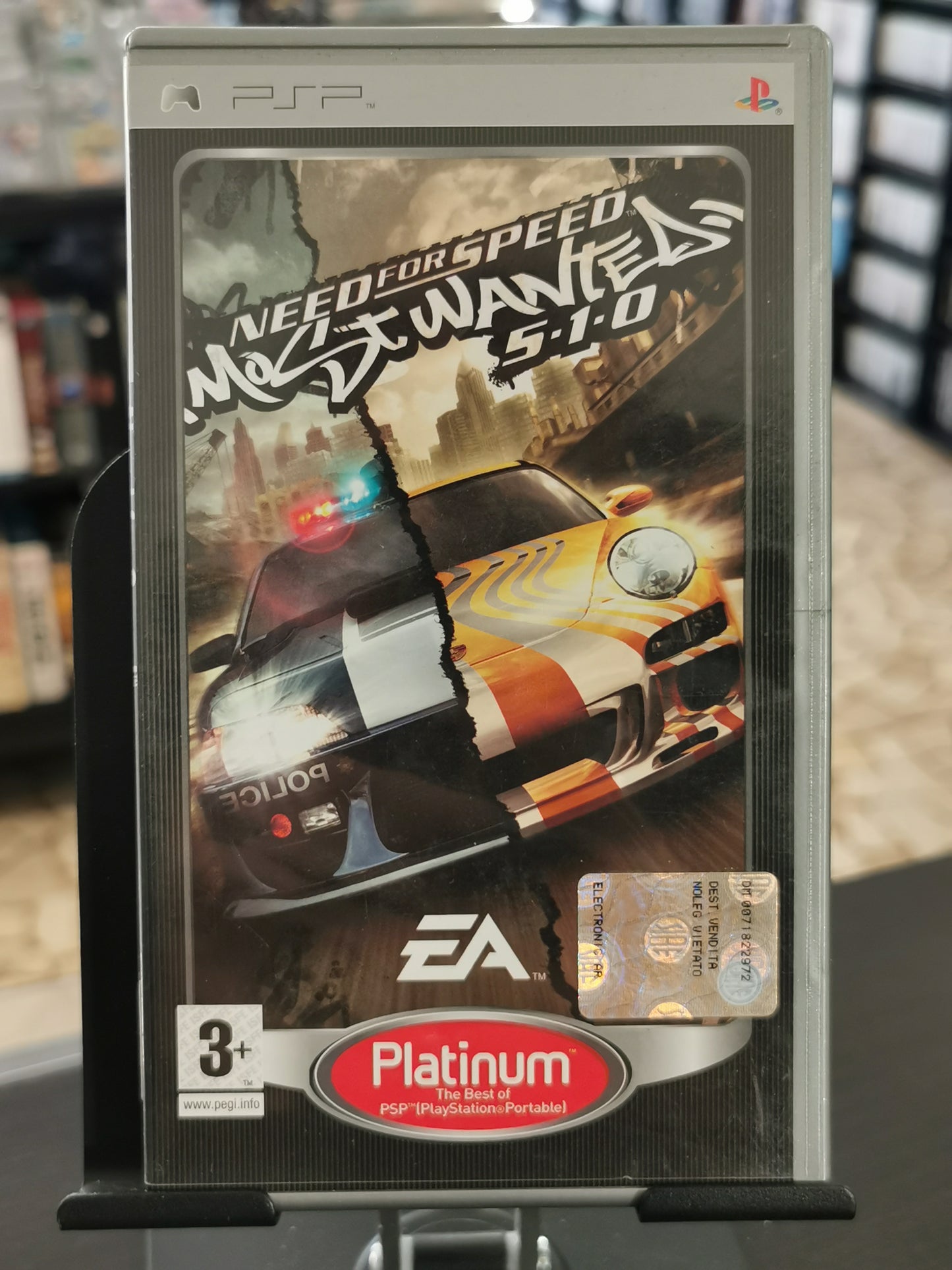 Need for Speed Most Wanted 5-1-0 (PSP) - Platinum - Senza Manuale