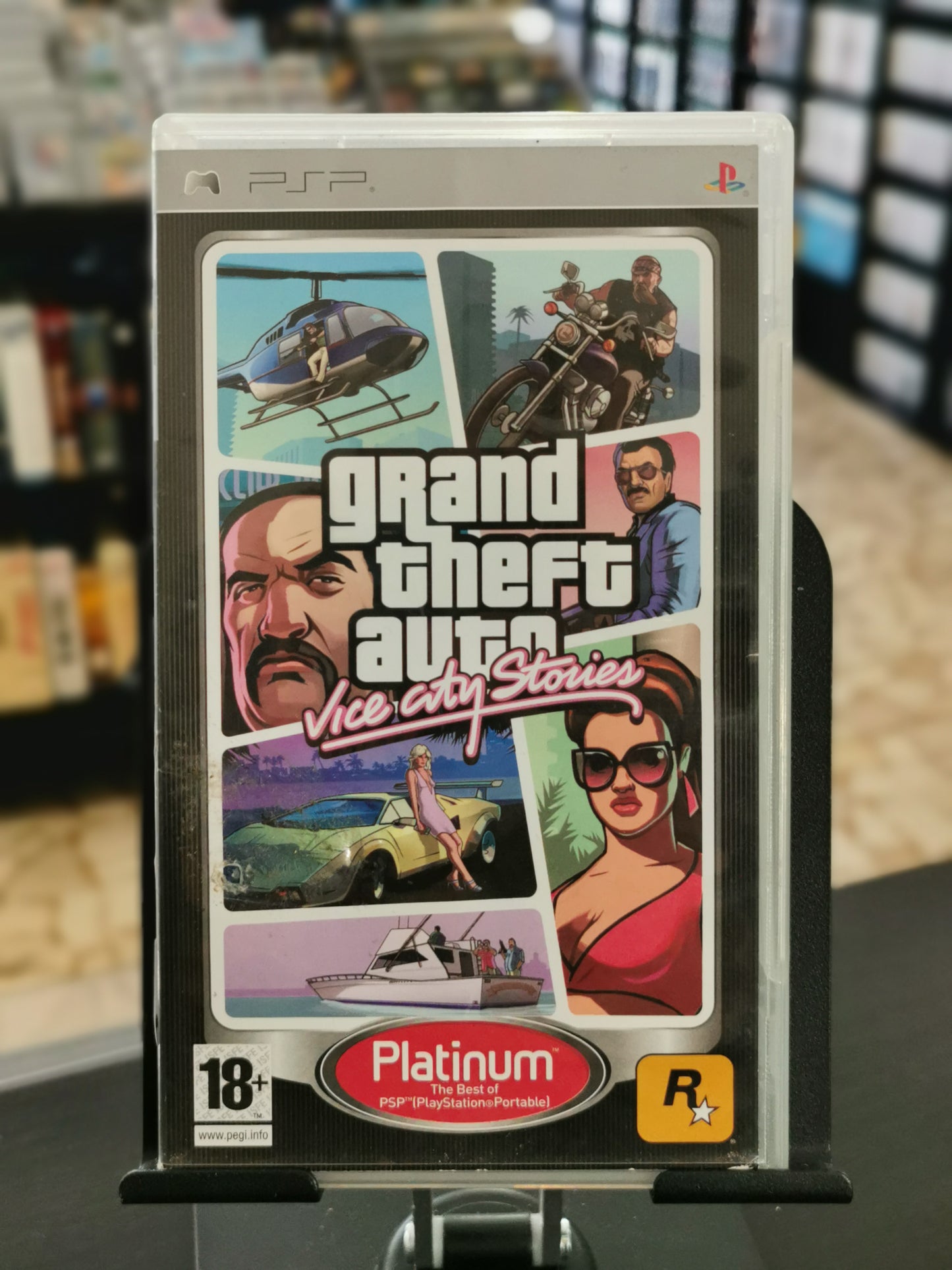 Grand Theft Auto Vice City Stories (PSP) - Platinum - Senza Manuale