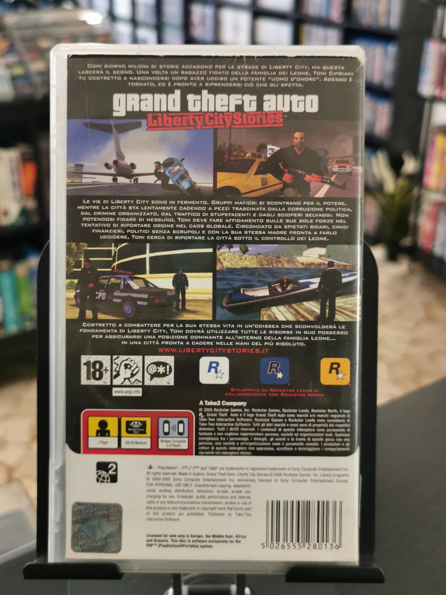 Grand Theft Auto Liberty City Stories (PSP) - Senza Manuale