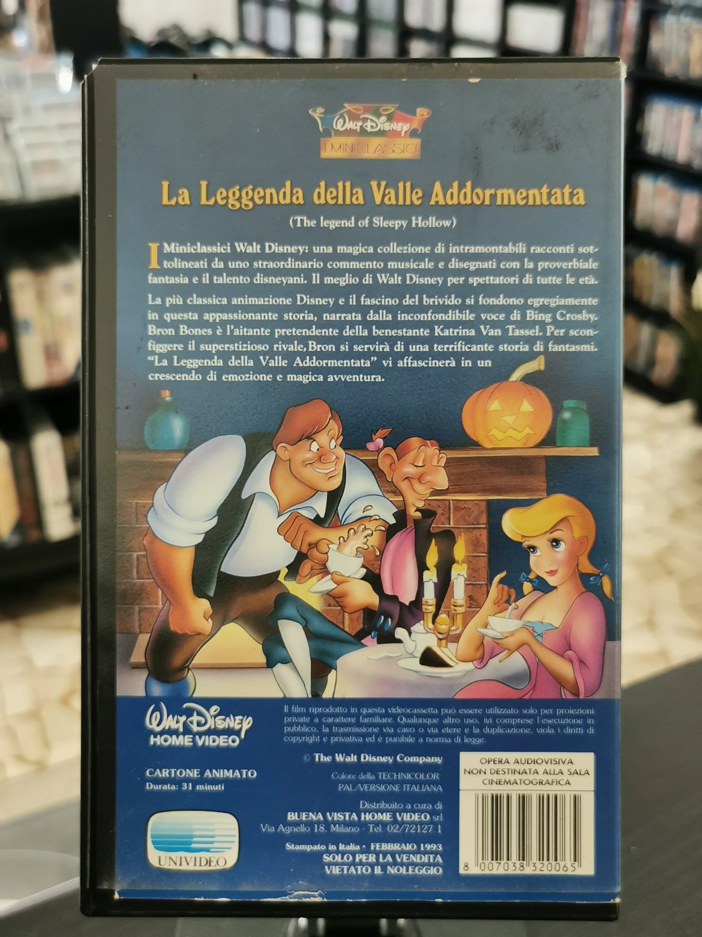 La Leggenda della Valle Addormentata (VHS)