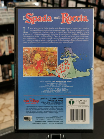 La Spada nella Roccia (VHS)