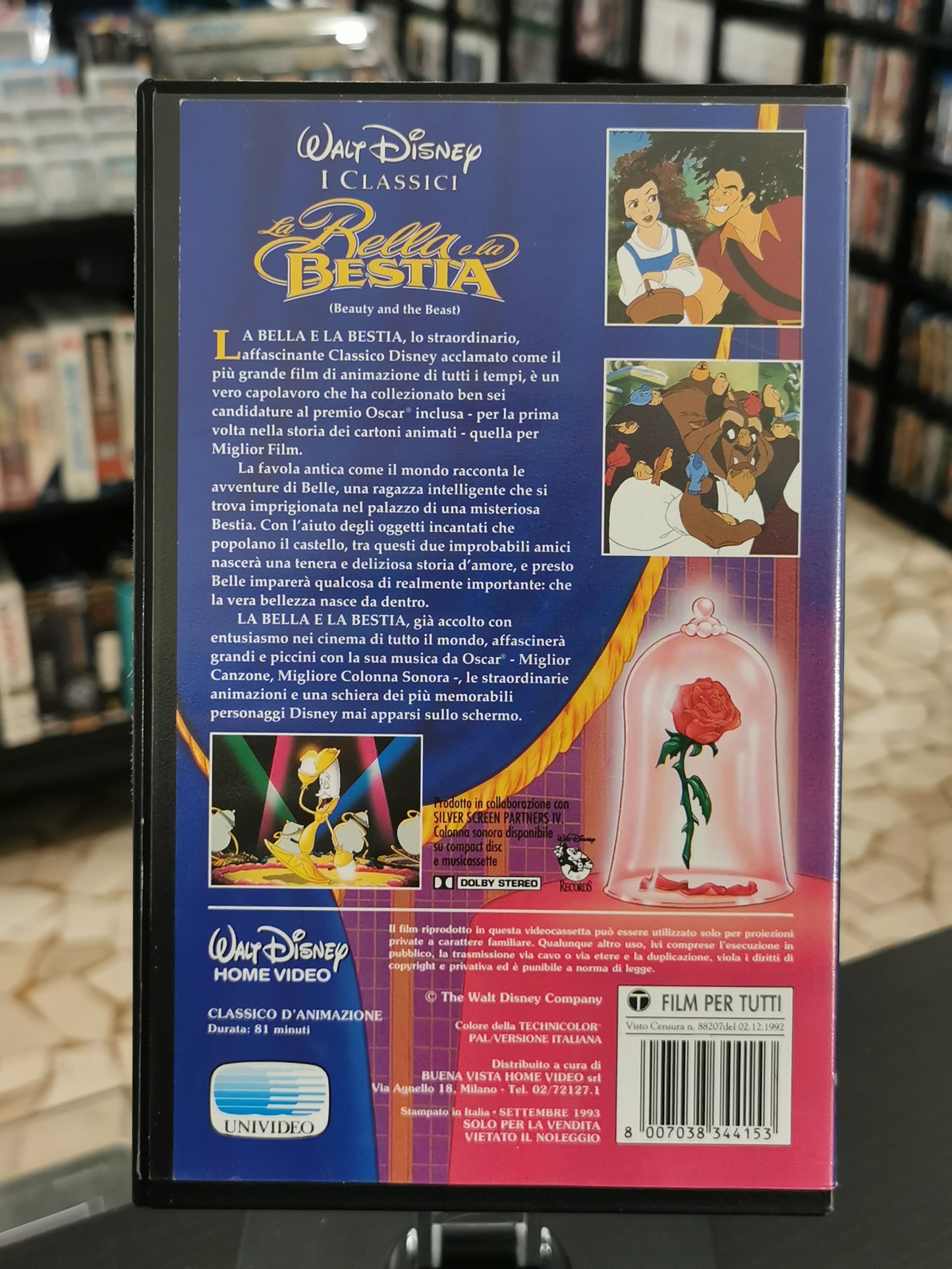 La Bella e la Bestia (VHS)