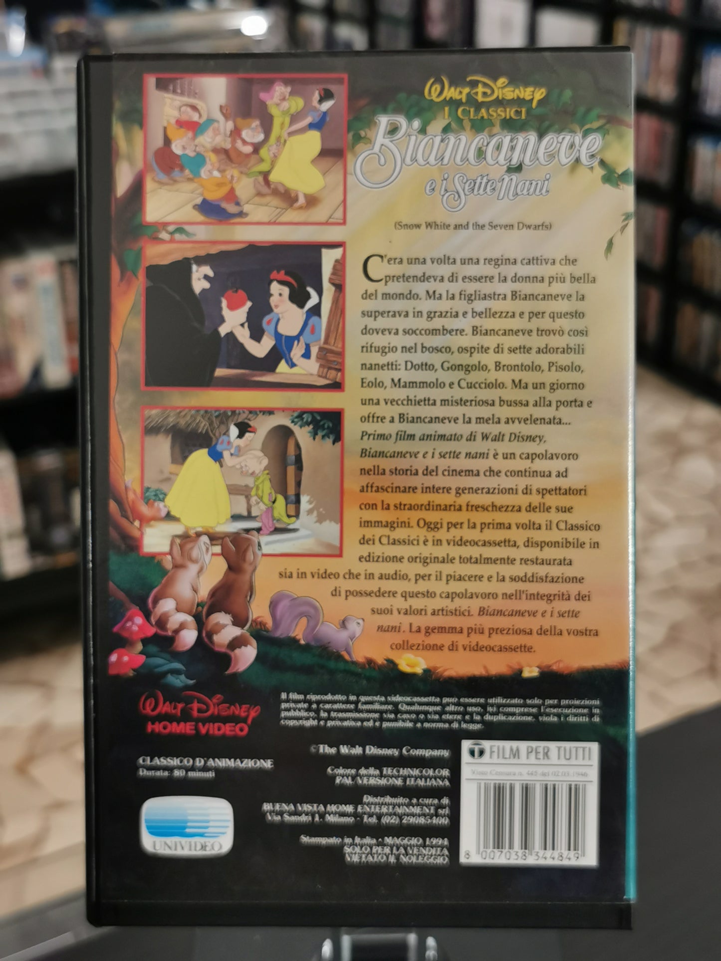 Biancaneve e i Sette Nani (VHS)