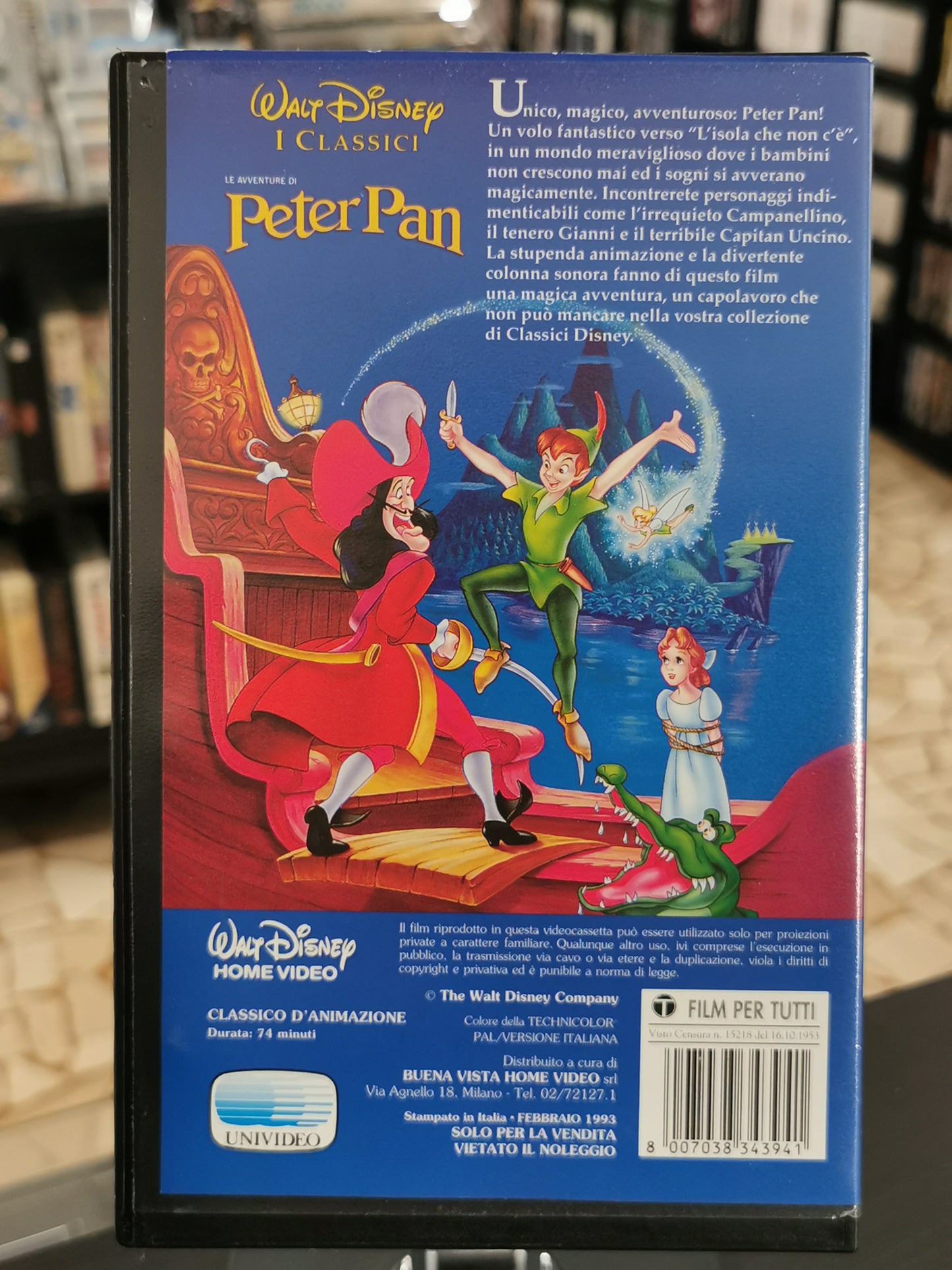 Le Avventure di Peter Pan (VHS)