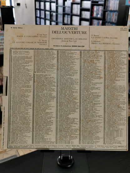 Maestri dell’Ouverture – Orchestra Sinfonica di Berlino (LP)