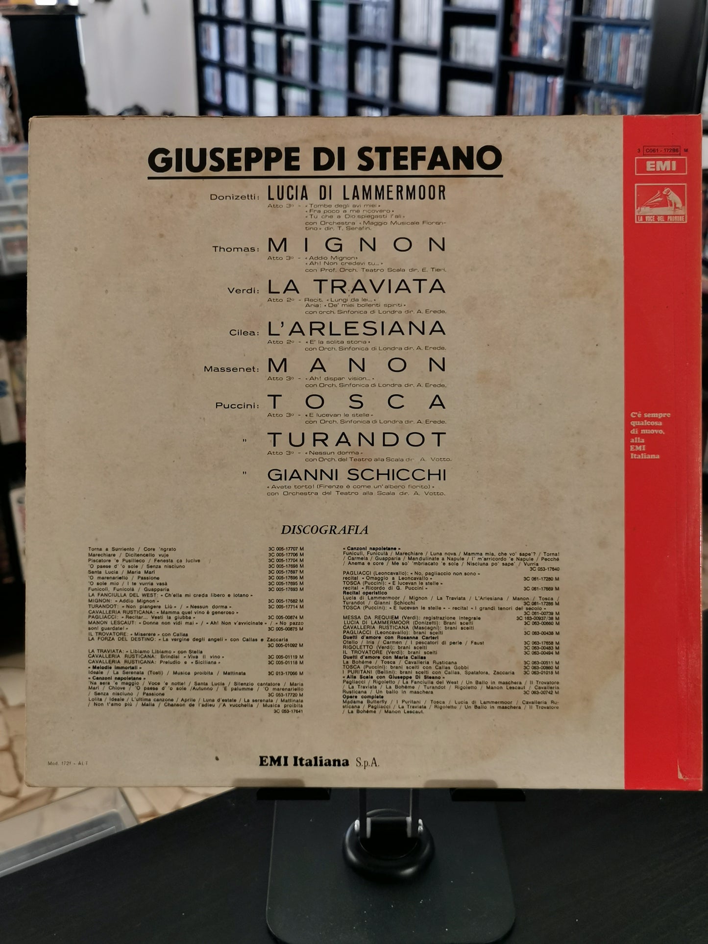 Giuseppe Di Stefano – Arias (LP)