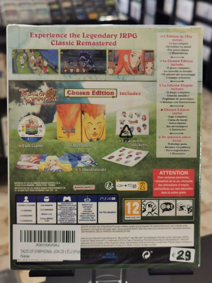 Tales of Symphonia Remastered – Chosen Edition (PS4) *Nuovo