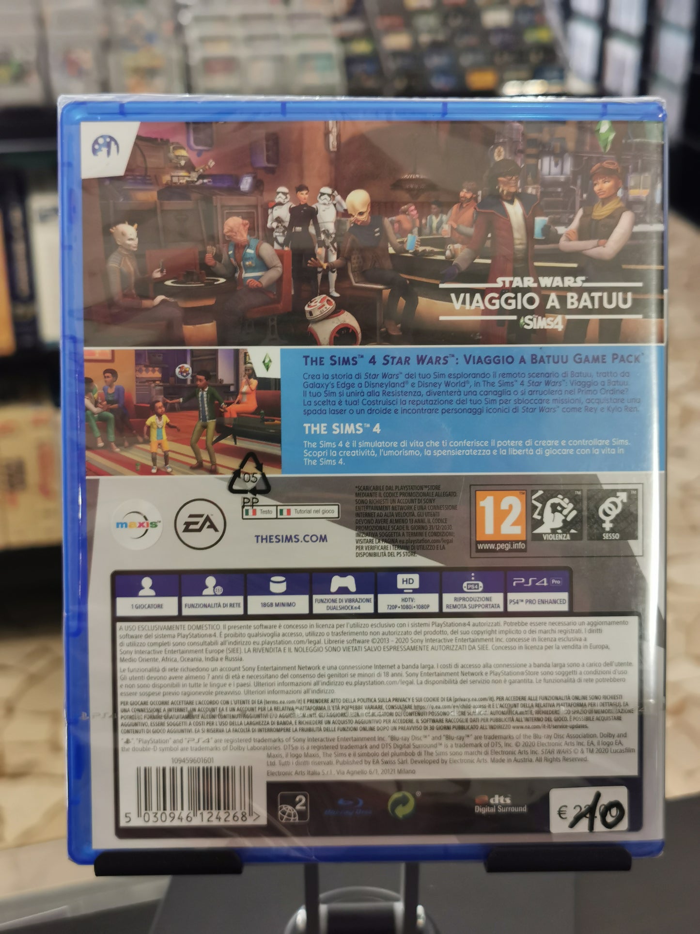 The Sims 4 + Star Wars Viaggio a Batuu Bundle (PS4)