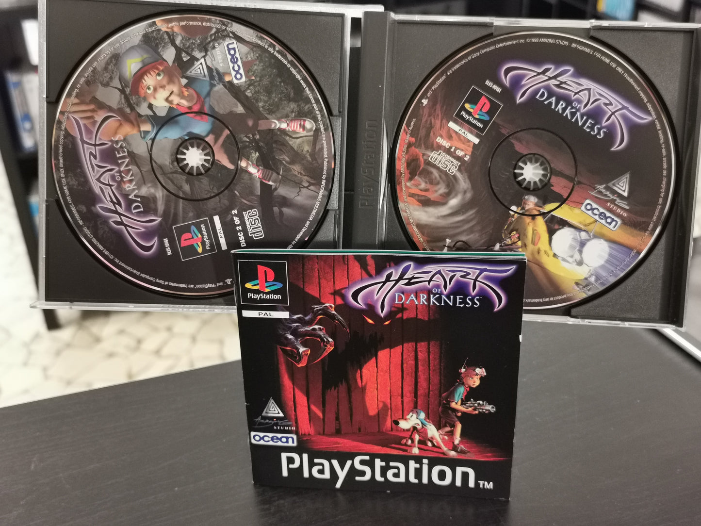 Heart of Darkness (PS1) - Gioco in inglese