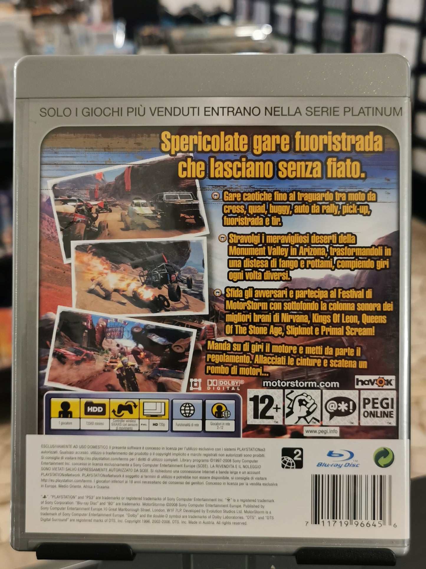 MotorStorm (PS3) - Platinum
