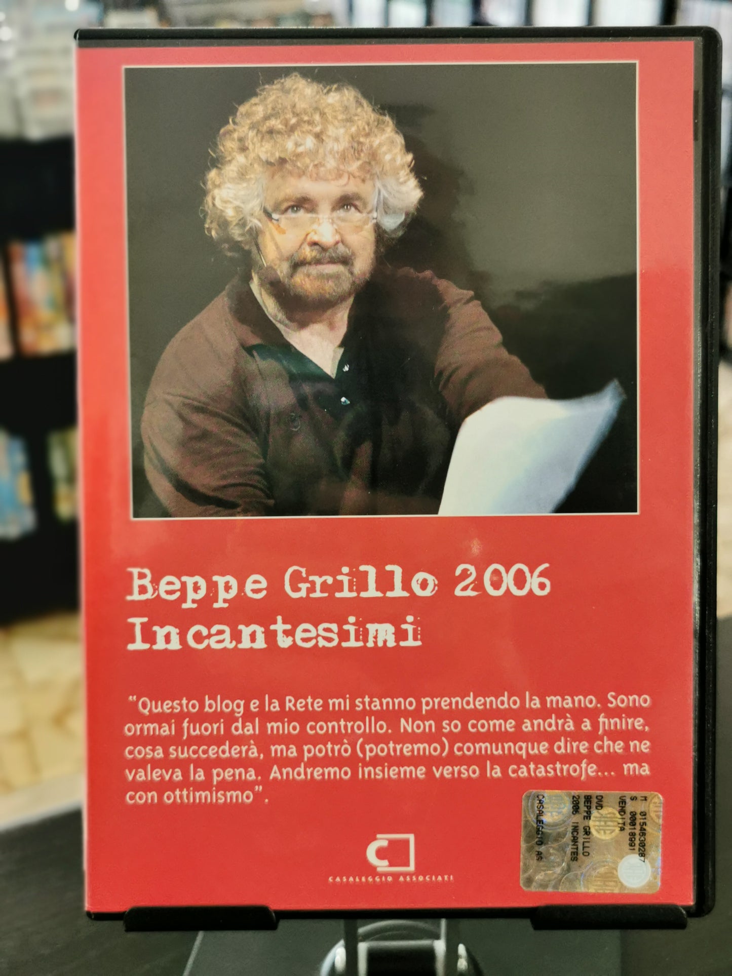 Beppe Grillo 2006 – Incantesimi (DVD)